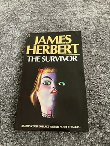 JAMES HERBERT: THE SURVIVOR: SIGNED UK PAPERBACK PRINTING - VERY EARLY SIGNATURE - Picture 1 of 5