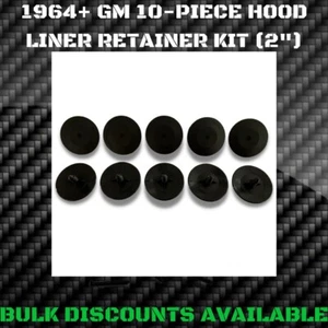 1964+ CADILLAC Eldorado Deville Hood Liner Insulator Insulation Pad Clip Button - Picture 1 of 3