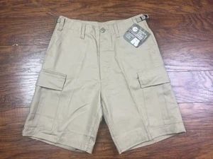 rothco Military BDU combat cargo shorts XS Regular khaki - Picture 1 of 8