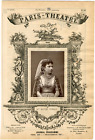 Quinet Alexandre, Paris-Théâtre, Mlle Berthe Thibaut, chanteuse  Vintage albumen