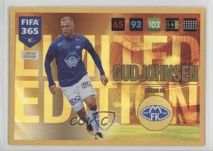 2016-17 Panini Adrenalyn XL Fifa 365 Limited Edition Eidur Gudjohnsen