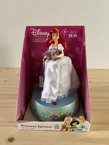 Disney Prinzessin "Ariel" die kleine Meerjungfrau Weihnachten musikalische Spinner Puppe-Neu - Bild 1 von 12
