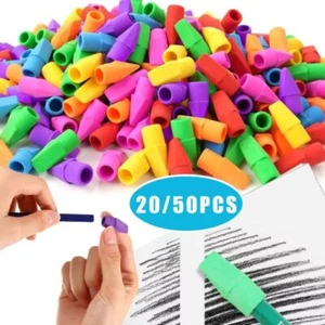 20/50PCS Correction Stationery Pencil Nib Protective Cap  School Office Supplies - Afbeelding 1 van 16