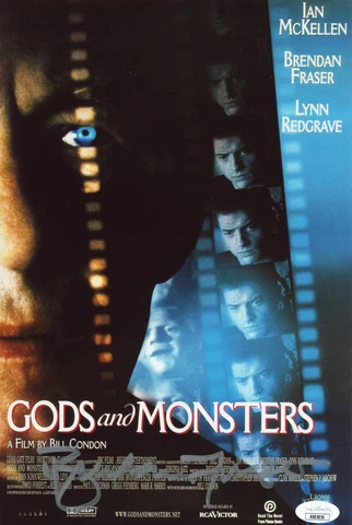 Brendan Fraser Gods and Monsters 8x12 Photo Signed Autographed JSA COA Auto Cover