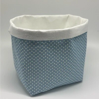 Corazones hechos a mano decoración día de San Valentín cesta almacenamiento y organizador Foto 1 de 3