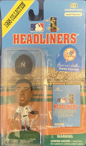 DEREK JETER MLB Headliners New York Yankees Figure 1998 Collection New HOF Cover