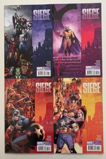 Siege #1 to #4 complete series (Marvel 2010) 4 x NM condition issues