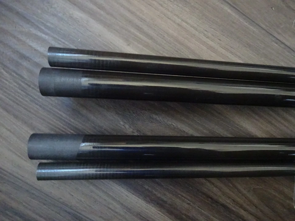 2 Rod Building Wrapping OEM graphite 8' 2pc Medium Clear gloss Blanks - Image 1 of 1