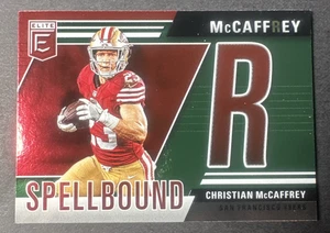 Christian McCaffrey 2024 Donruss Elite red Spellbound "R" #18 - Picture 1 of 2