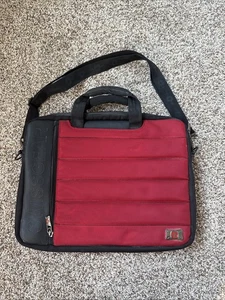 Swissgear Wenger 15" Laptop Tablet Funda Notebook Estuche de Transporte Rojo y Negro - Imagen 1 de 12