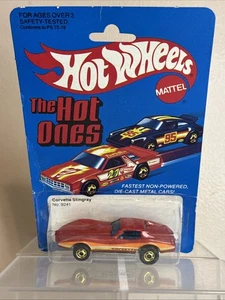 1981 Mattel Hot Wheels "The Hot Ones" Corvette Stingray #9241 - Vintage NOS - Bild 1 von 9