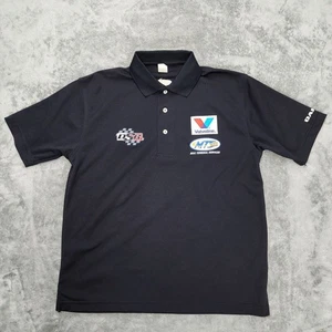 Vintage Oakley Men's Black Polo Racing Made In USA Size S - Picture 1 of 12