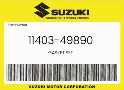 Suzuki Genuine Gasket Set - 11403-49890 - Image 1 of 4