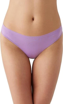 B.tempt'd by Wacoal Tanga Cómoda Pretendida Ropa Interior Para Mujer Grande Niebla de Orquídea Foto 1 de 4