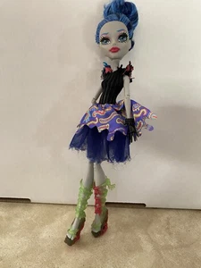 Monster High Sweet Screams Ghoulia Yelps bambola 2008 Mattel vestito stivali HTF - Foto 1 di 7
