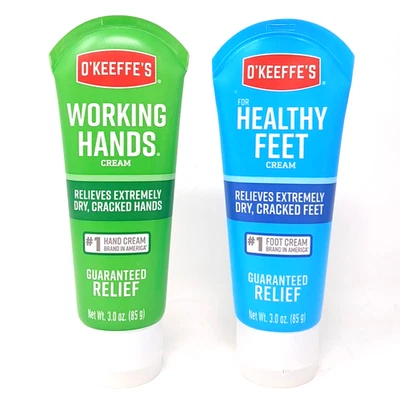(2 PACK) Crema para manos y pies saludables O'Keeffe's Working, 3 oz cada una Foto 1 de 2