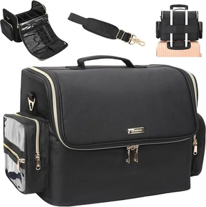 Profi Kosmetiktasche, Tattoo Etui, 02-schwarz&#xFF08;X groß&#xFF09;  - Bild 1 von 8