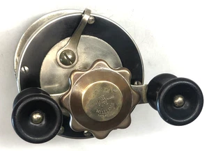 Carrete antiguo Pflueger Oceanic de 300 yardas con mango de arrastre Williams - Imagen 1 de 12