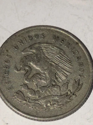 1950 - MÉXICO 25 CENTAVOS XF - Imagem 1 de 2