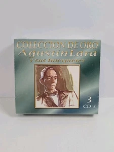 Agustín Lara Coleccion de Oro 3 CD Set Intérpretes Clásicos - Picture 1 of 4