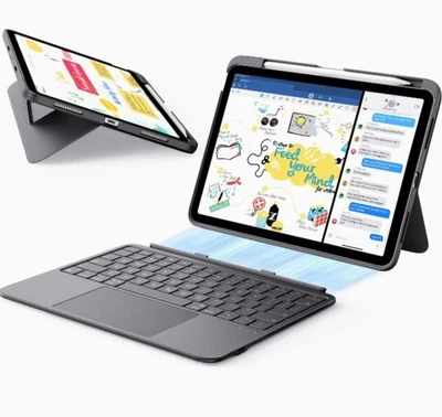 ESR iPad Air 11" (M3/M2) Flex Keyboard Case, Ultra-Light Detachable Keyboard - Image 1 of 4