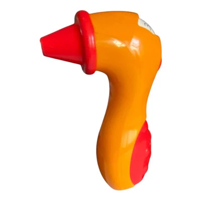 Termómetro de oído de juguete 37.6c Play Kid’s plástico médico doctor enfermera médico naranja Foto 1 de 4