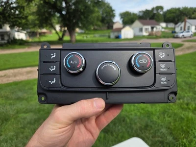 Jeep Grand Cherokee 2011-2013 controles de clima manuales aire acondicionado calefacción P/N 55111833AN Foto 1 de 4