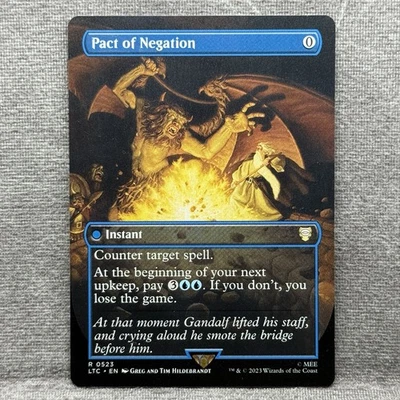 Pact of Negation (Borderless) - LTC #523 Non-Foil NM Magic MTG - Image 1 of 4