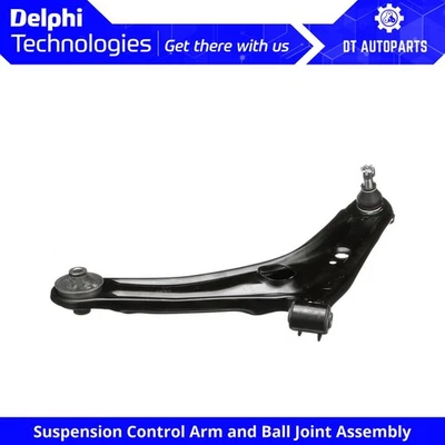 Conjunto de brazo de control y rótula delantero izquierdo inferior Delphi 2004-2006 Scion xB Foto 1 de 4