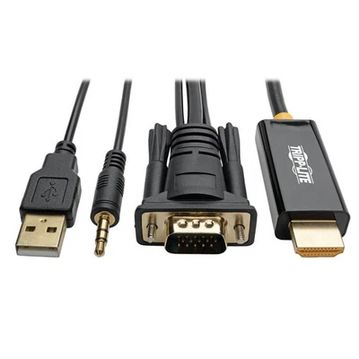 Tripp Lite P116-006-HDMI-A VGA + Cable adaptador de audio a HDMI [M/M], 6 pies Foto 1 de 4