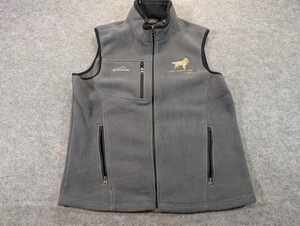 Chaleco polar Eddie Bauer para hombre grande Golden Retriever Club bolsillos bordados - Imagen 1 de 7