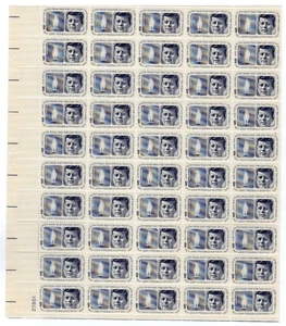 Scott #1246 John Fitzgerald Kennedy 5¢ Sheet of 50 Stamps - MNH P#27801 LL - Picture 1 of 1
