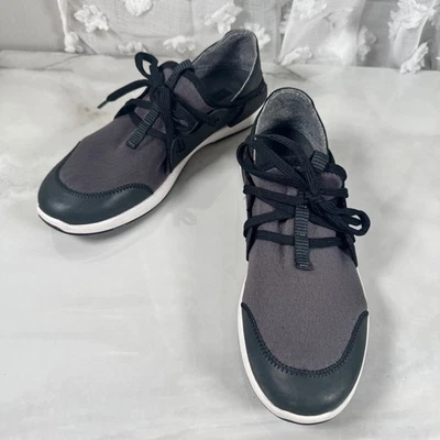 OluKai Miki Li Slip On Sneakers Grey Black Casual Comfort Athletic Outdoor 8.5 - Image 1 of 4
