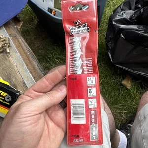 Vermont American 14030 5/8" X 6" Fast Spiral Masonry Drill Bit - Picture 1 of 4