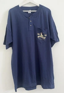 Vintage 1997 Barbados Shirt Size XL Navy - Picture 1 of 5