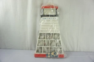 Lighthouse Wooden Perpetual Calendar Wood Beacons with Numbers Watchtowers NEW - Picture 1 of 8