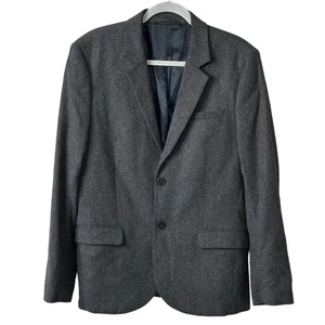 Jack Wills Men’s Cotton & Lambswool Blazer/Sport Coat Grey Sz 40 - Picture 1 of 6