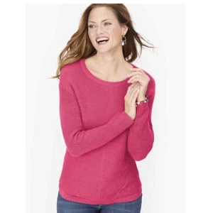 Talbots Pullover rosa Langarm Strick Gr. XL - Bild 1 von 9