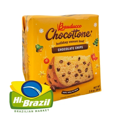 Bauducco Mini Panettone Chocottone Gotas de Chocolate 80g - Image 1 of 2