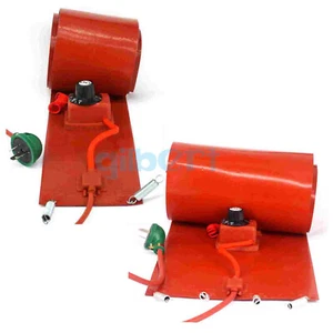 800W-3000W 110V/220V Silicon Band Drum Heater Blanket Oil Biodiesel Metal Barrel - Picture 1 of 68