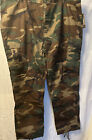 Woodland Camo Tactical Bdu Pants Cargo Army Fatigues Camouflage Trouser Unisex