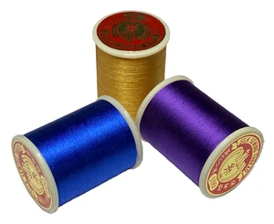 Kanagawa Orizuru 100 / YLI 100 Silk Thread, 23 dtex 3x2, 200m, 81 Vibrant Colors - Picture 1 of 88