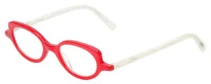 Eyebobs Peep Show Ladies Cateye Designer Reading Glasses Red White Marble 46 mm - Picture 1 of 5