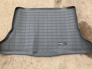 NEW NISSAN 2007-2012 VERSA HATCHBACK WEATHERTECH GREY RUBBER CARGO LINER - Picture 1 of 1