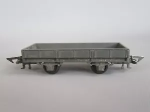 B802 Vintage Jouef 634 France Flat Wagon Axles Type OCEM Gray SNCF HO 1:87 - Picture 1 of 7