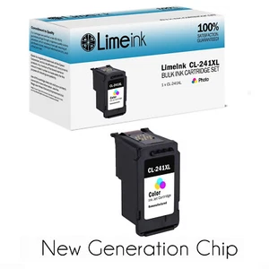 PG-240XL CL-241XL Black Color Ink Cartridge For Canon PIXMA MX512 MX522 MX532 - Picture 1 of 7