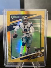 Dak Prescott Donruss Gold Press Proof No.187 Cowboys