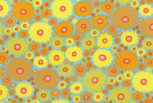 Kaffe Fassett COGS YELLOW GP110 40 IN X WOF original issue - Picture 1 of 1