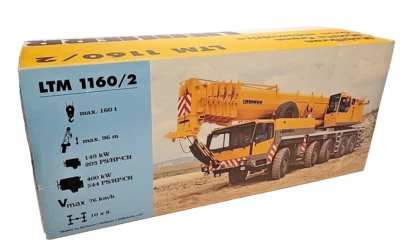 CONRAD MODELS 1:50 SCALE 2090 LIEBHERR LTM 1160/2 MOBILE CRANE - Image 1 of 3