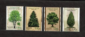 Briefmarke von ESTLAND 2022, 2023, 2024, 2025 - Estnische Waldbäume. (4 Briefmarken) - Bild 1 von 5